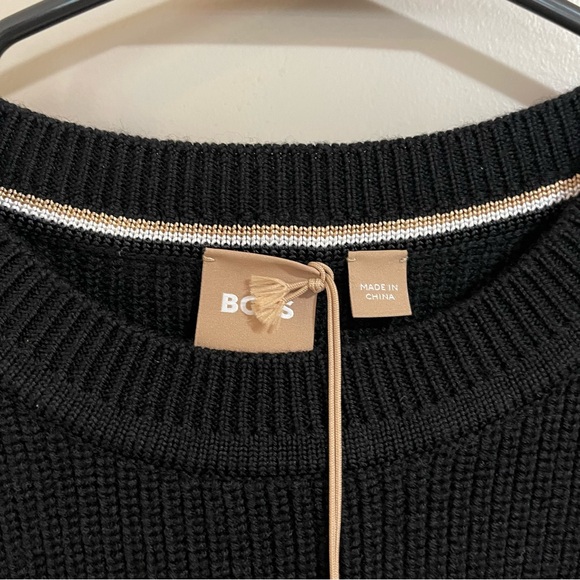 NWT - Boss by Hugo Boss Fanalian Sweater - Black - Picture 7 of 11